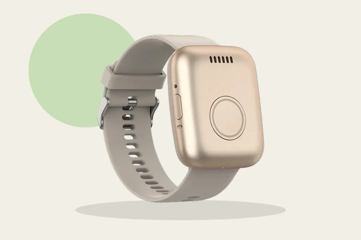 Guardian Flex monterad i det officiella armbandet